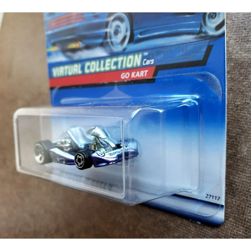 2000 Hot Wheels GO KART Metallic Purple VIRTUAL COLLECTION CARS 151 Diecast 1:64